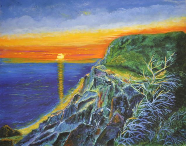 Coastal Sunset:  $80