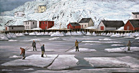 Hopping Ice Clampers:  $40 (8 x 16)