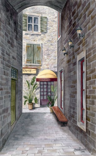 The Alley:  $90 (9 x 15)