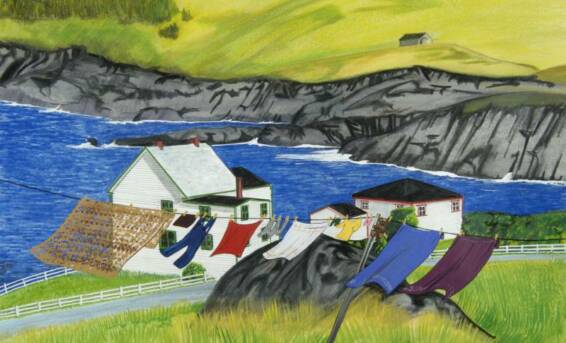 Pouch Cove, Wash Day:  $40
