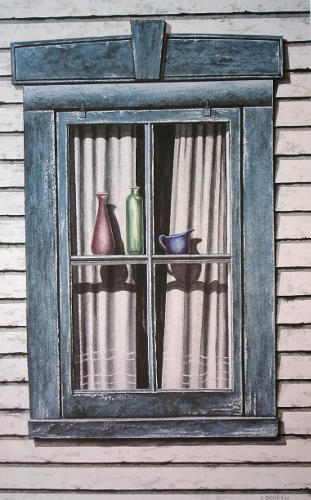 Aunt Lizzie's Window:  $100 Paper, $350 Canvas