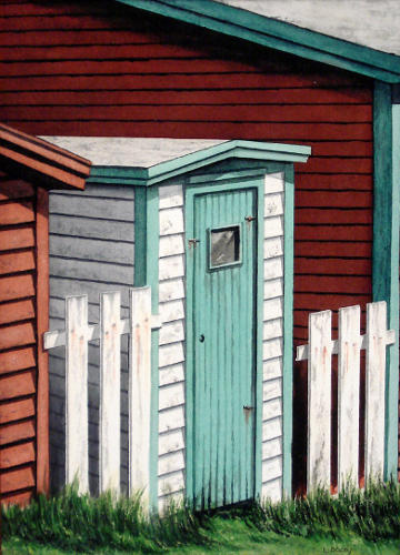 Outhouse, Bonavista:  $160 Canvas